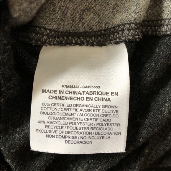 Nike Organic Cotton Blend Relaxed Fit T Shirt Dress in Gray Size XS - Picture 8 of 11